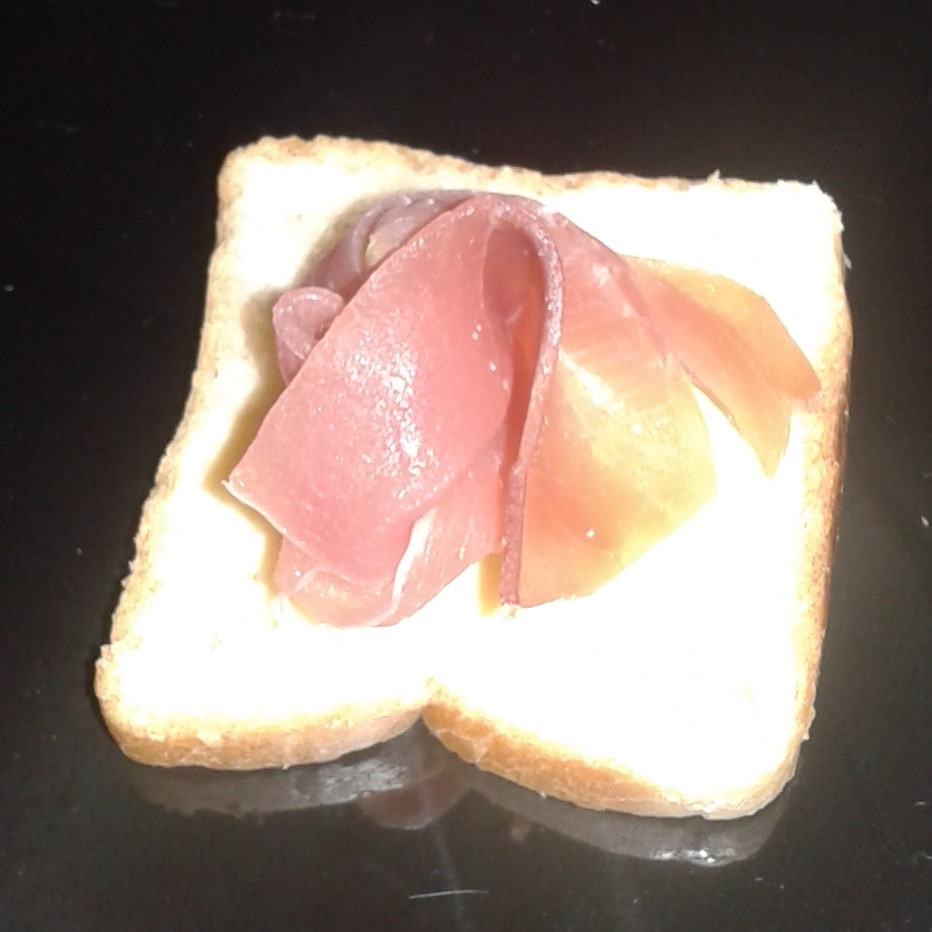 Toast jambon de pays